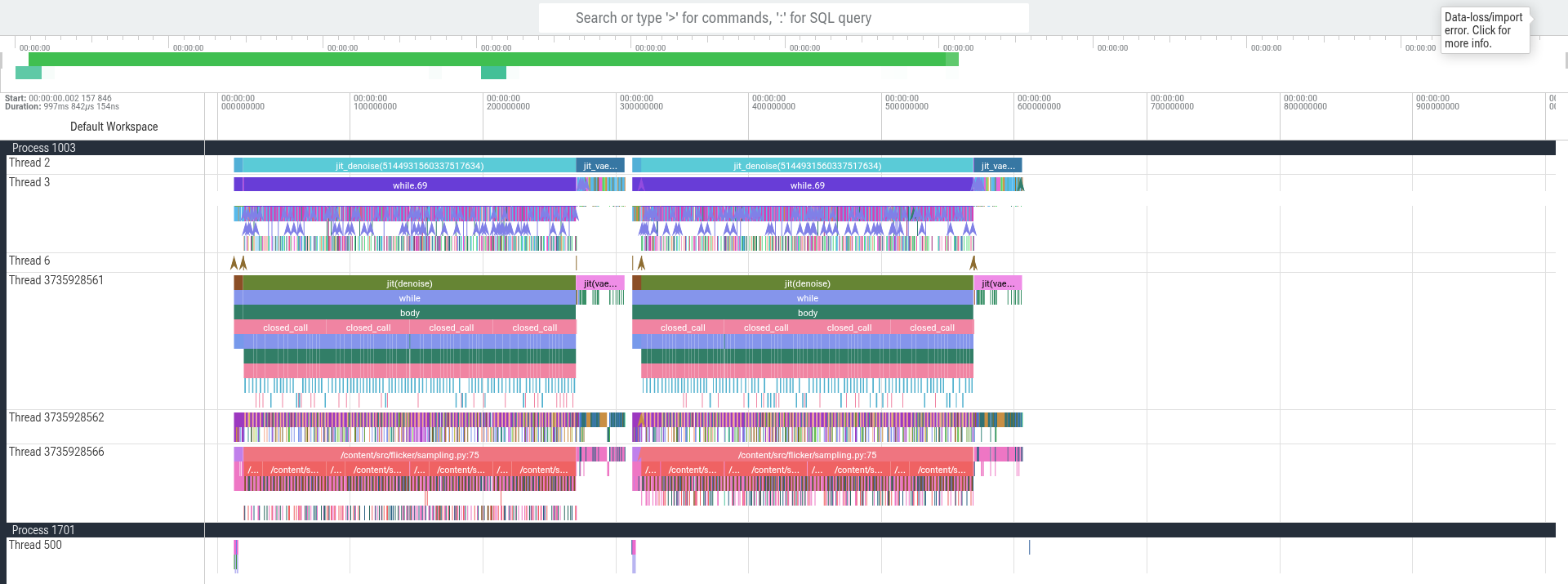 Opt-in int8 tier: two ~300 ms requests.